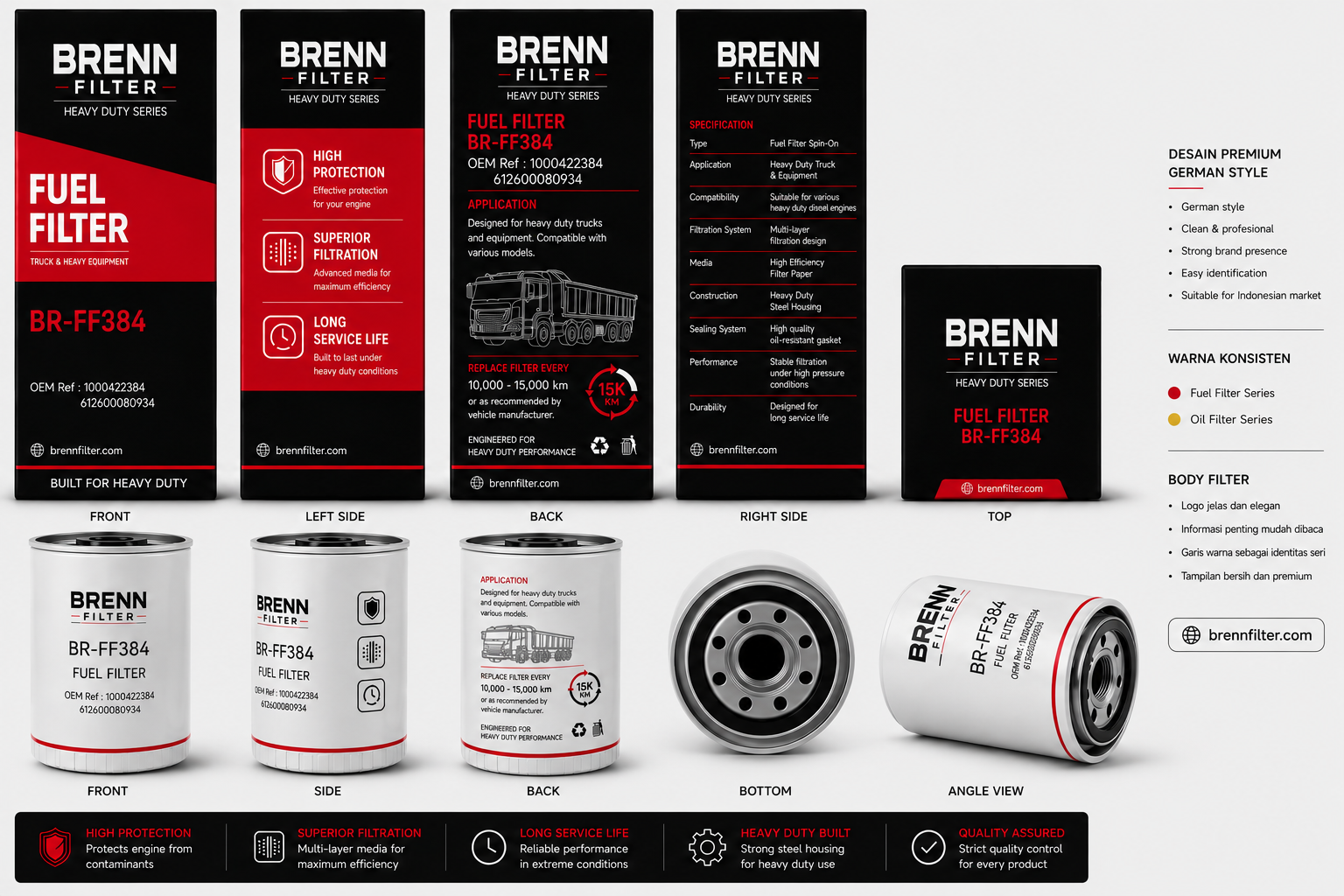 FUEL FILTER BR-FF335