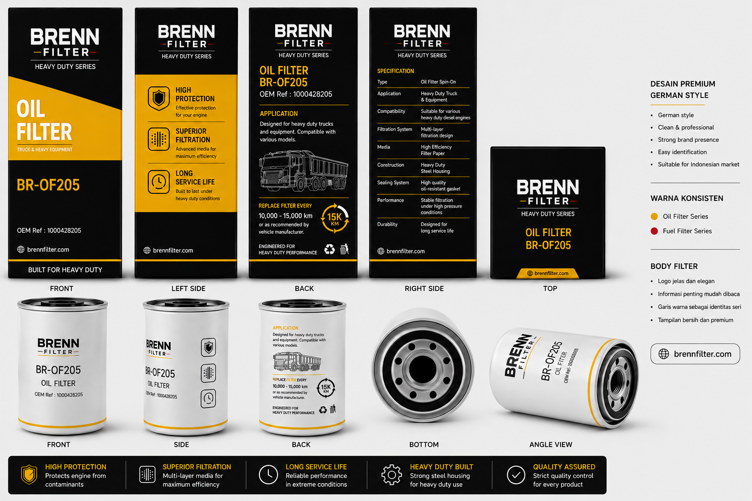 OIL FILTER BR-OF205